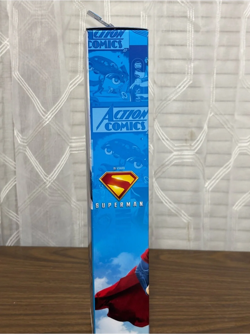 DC Superman Figure in Blue, Red & Yellow New in the box 12” tall